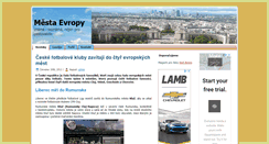 Desktop Screenshot of mestaevropy.cz